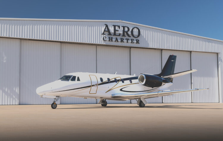 Aero Charter Hanger with Airplane