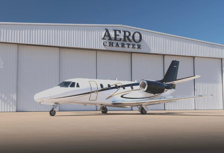 Aero Charter Hanger with Airplane